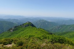가지산 정상 모습
