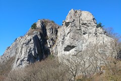 운문산생태경관보전지역의  2018년 가을 끝자락